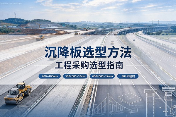 双鸭山沉降板选择方法