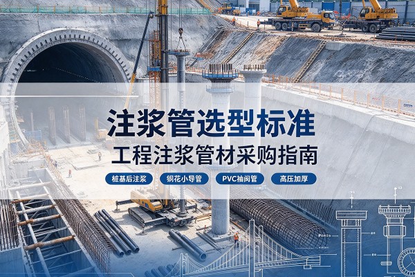 双鸭山注浆管选型标准