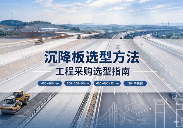 双鸭山沉降板选择方法